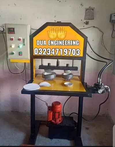 2 Disposable plates machine for sale