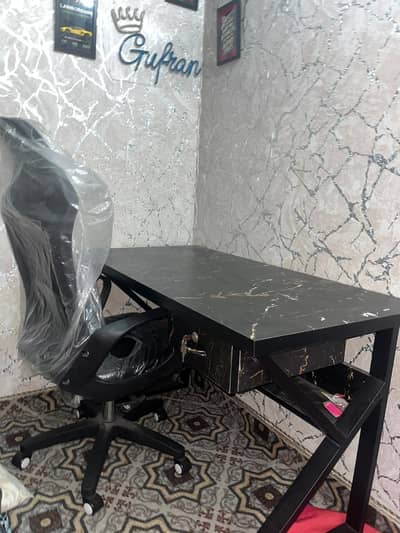 Chair and Table For Sale