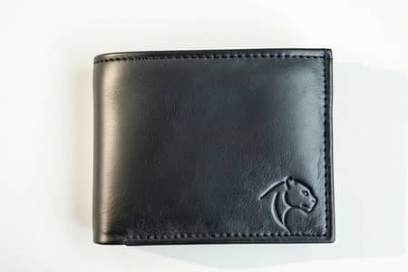 Premium Black Leather Wallet for Men | New