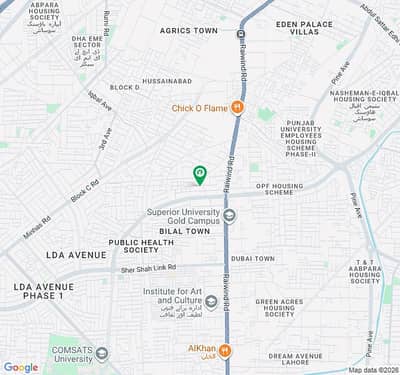 1 Kanal Plot For Sale In LDA Avenue 1 Block A