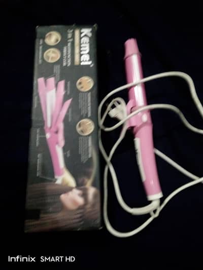 kemia 3in1 hair straightener.