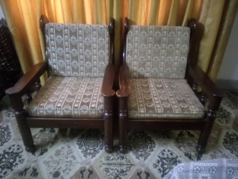 Sofa (solid wood) 5 seater 1
