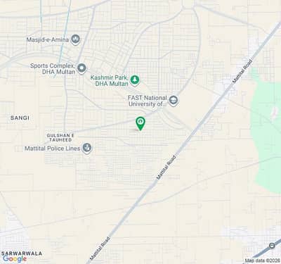 Ideally located 1kanal plot is up for sale in y block dHA Multan at very affordable price