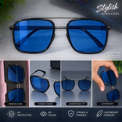 SUN GLASSES FOR SALE | SUNGLASSES WITH BLUE GLASS
