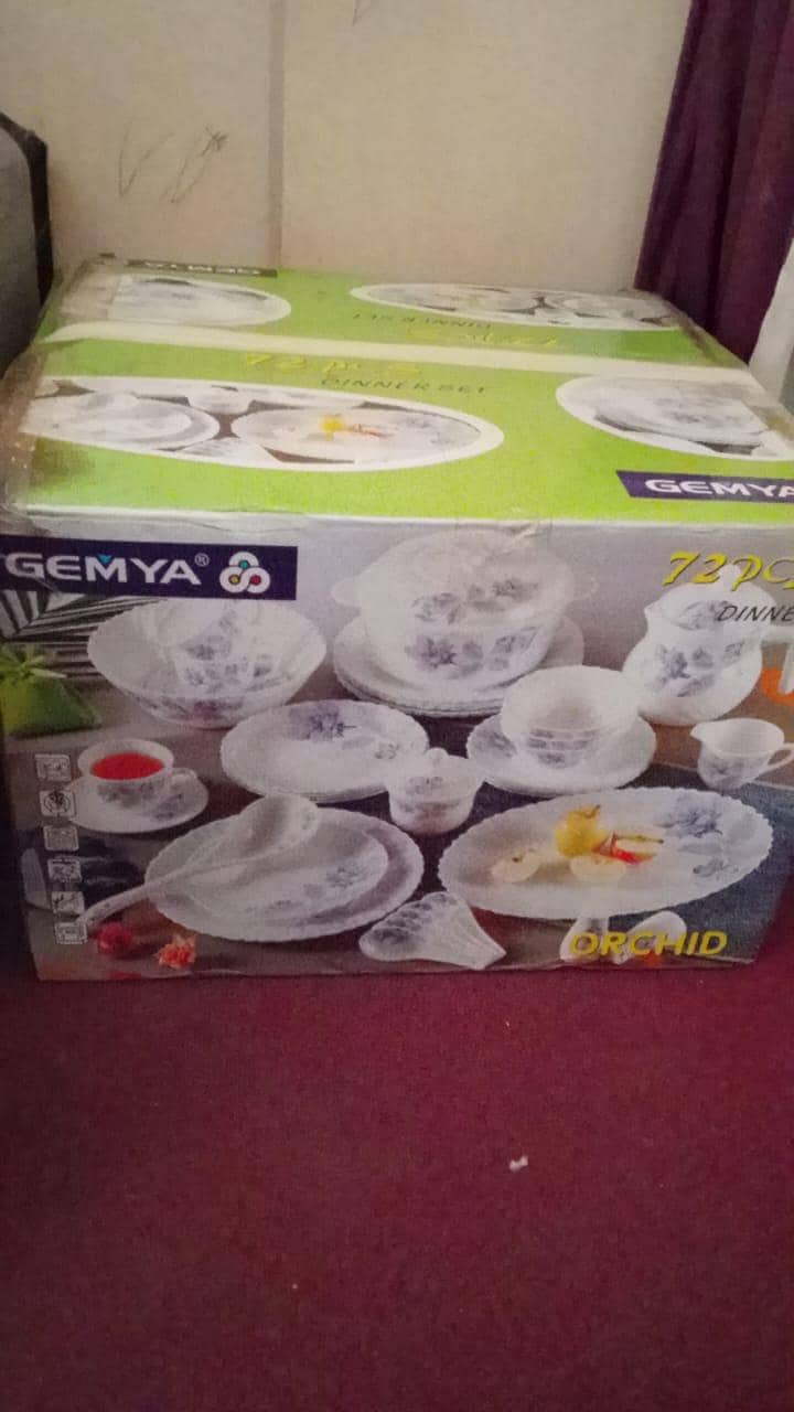 marble dinner set 1