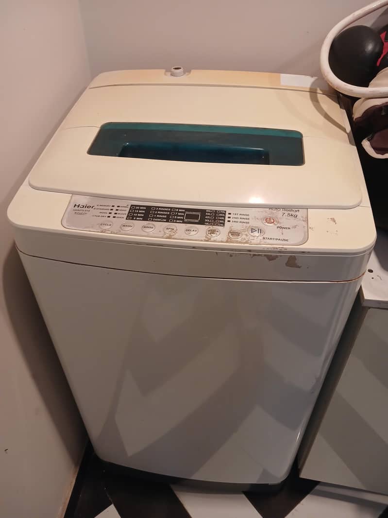 Automatic haier washing machine 0