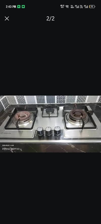 Glam Gas Built-In Hob