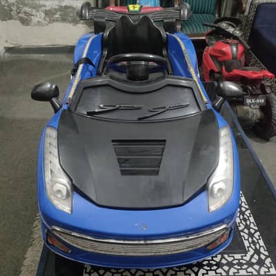 Ferrari Toy Car 2x4 wheel drive full size with charger