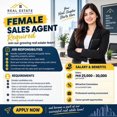 Require female staff for real estate office