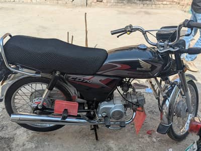 Honda cd70 2025 model black