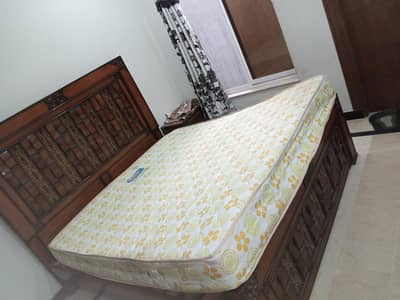 King Size Bed With Mattress For Sale