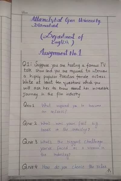 Assignment Writing & Typing Service - Mansehra
