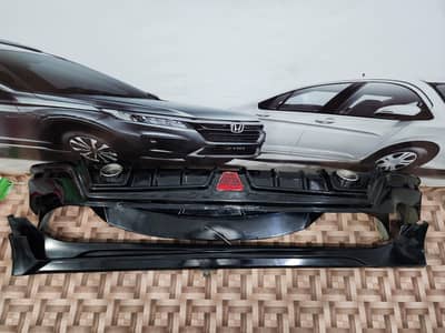Honda Civic. bampr   suprot kit makaml