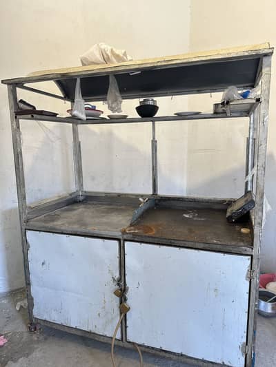 Fast Food Counter With Total Saman