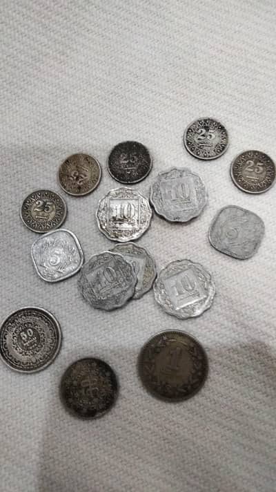 Old Pakistani Coins/