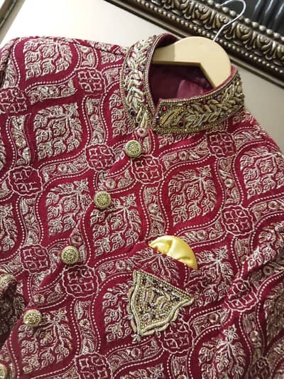 Groom shairwani complete set