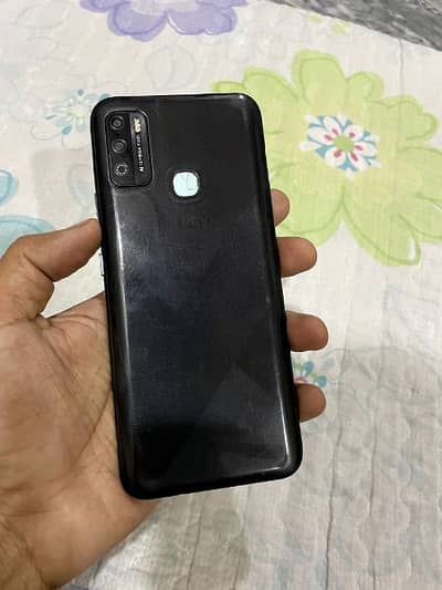 infinix hot 9 play 4gb 64gb 6000 battery exchange possible 03064178199