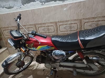 Honda CD 70 13 model Documents clear