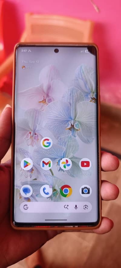 Google Pixel 6 Pro page approve dono camera not working finger not