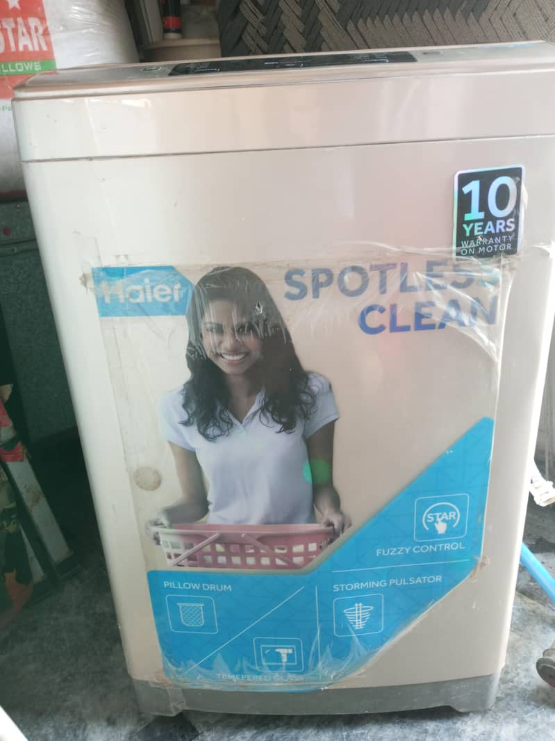 Haier automatic washing machine 0