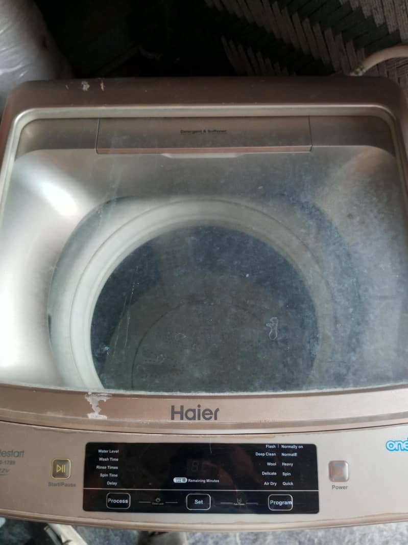 Haier automatic washing machine 3