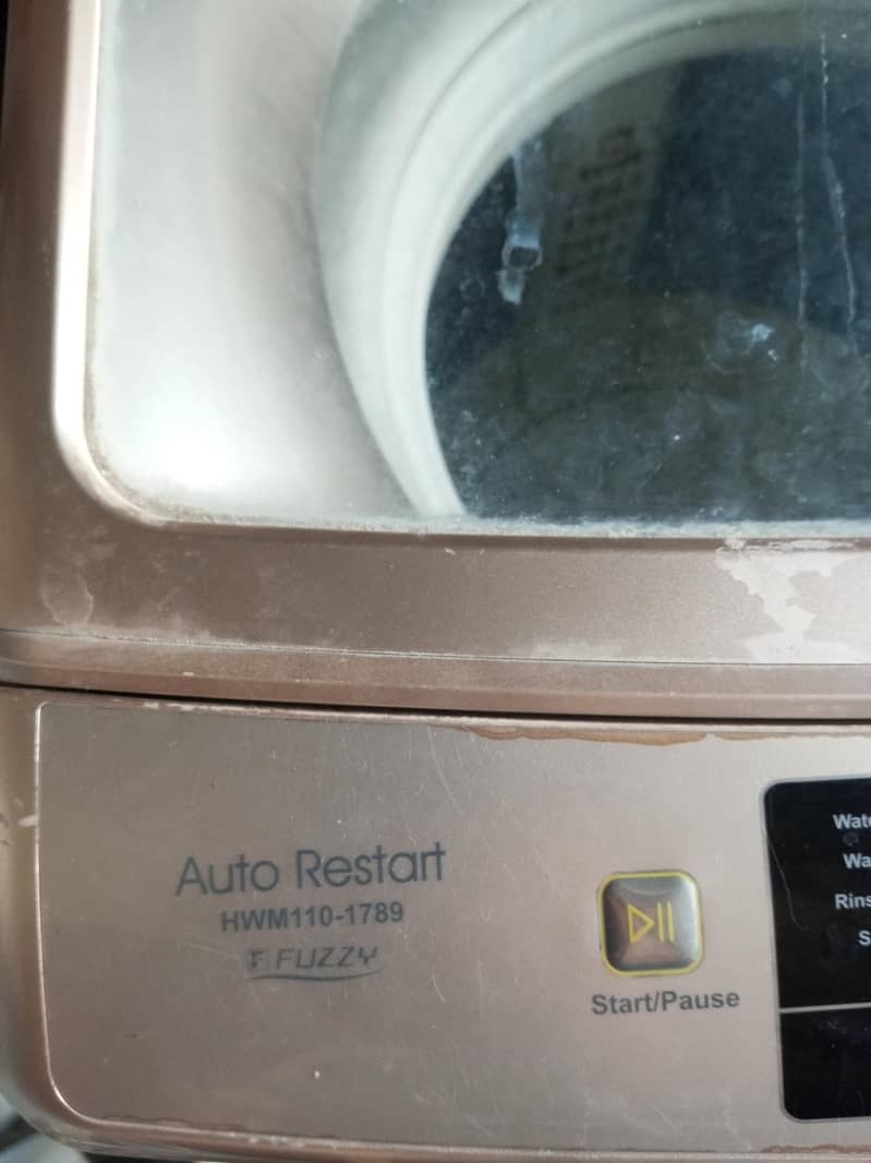 Haier automatic washing machine 4