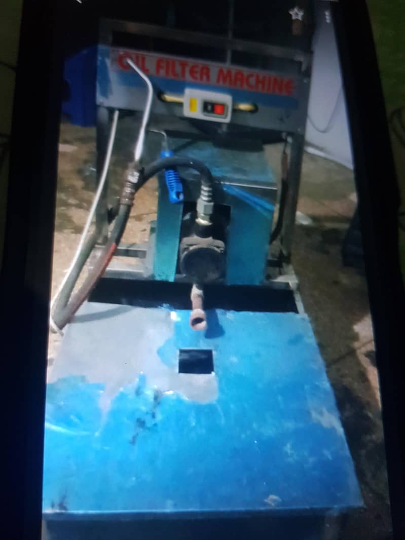oil filter machine 2