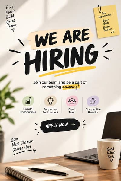 We need a staff of 50 workers for online or offline work
