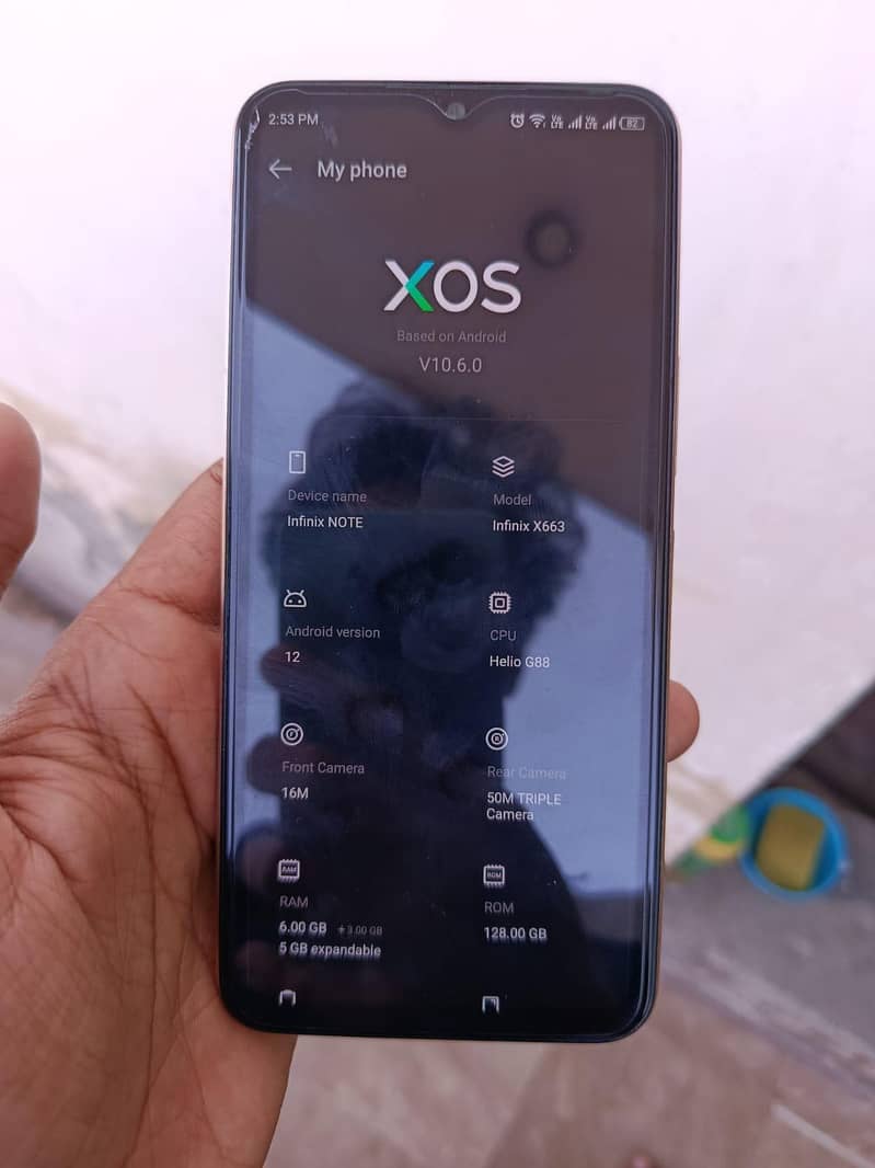 Infinix Note 12 8