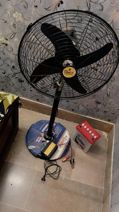 Charging Fan. Brand New Condition.