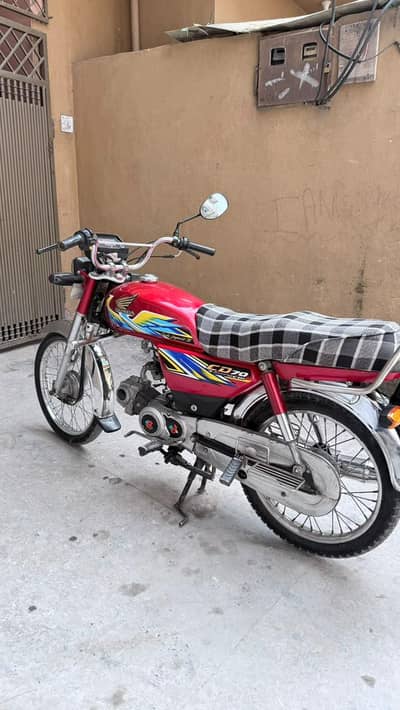 CD 70 2020 Model Condition 10/9.9