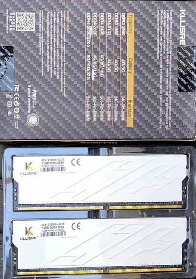Kllisre 32gb Ddr4 Ram | DDr4 2666Mhz | 16gb 2x Ddr4 ram