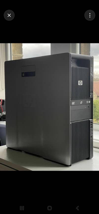 Hp z600 workstation