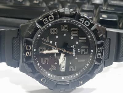 Casio MRW-210H sports watch 43 mm dial day and date watch