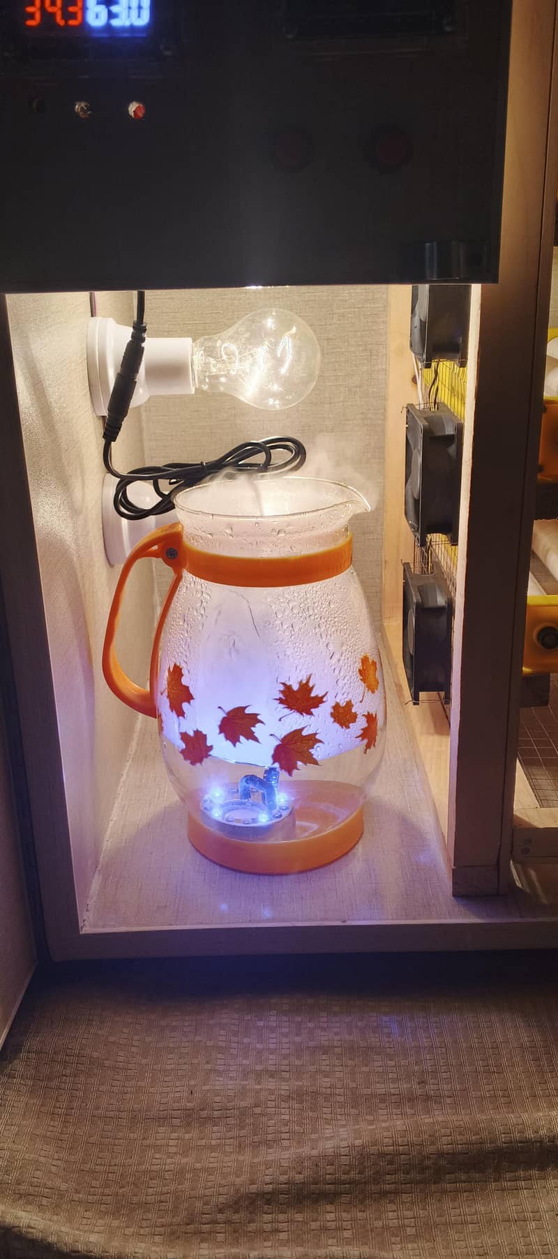 Fully Automatic Egg incubator 180 eggs 13