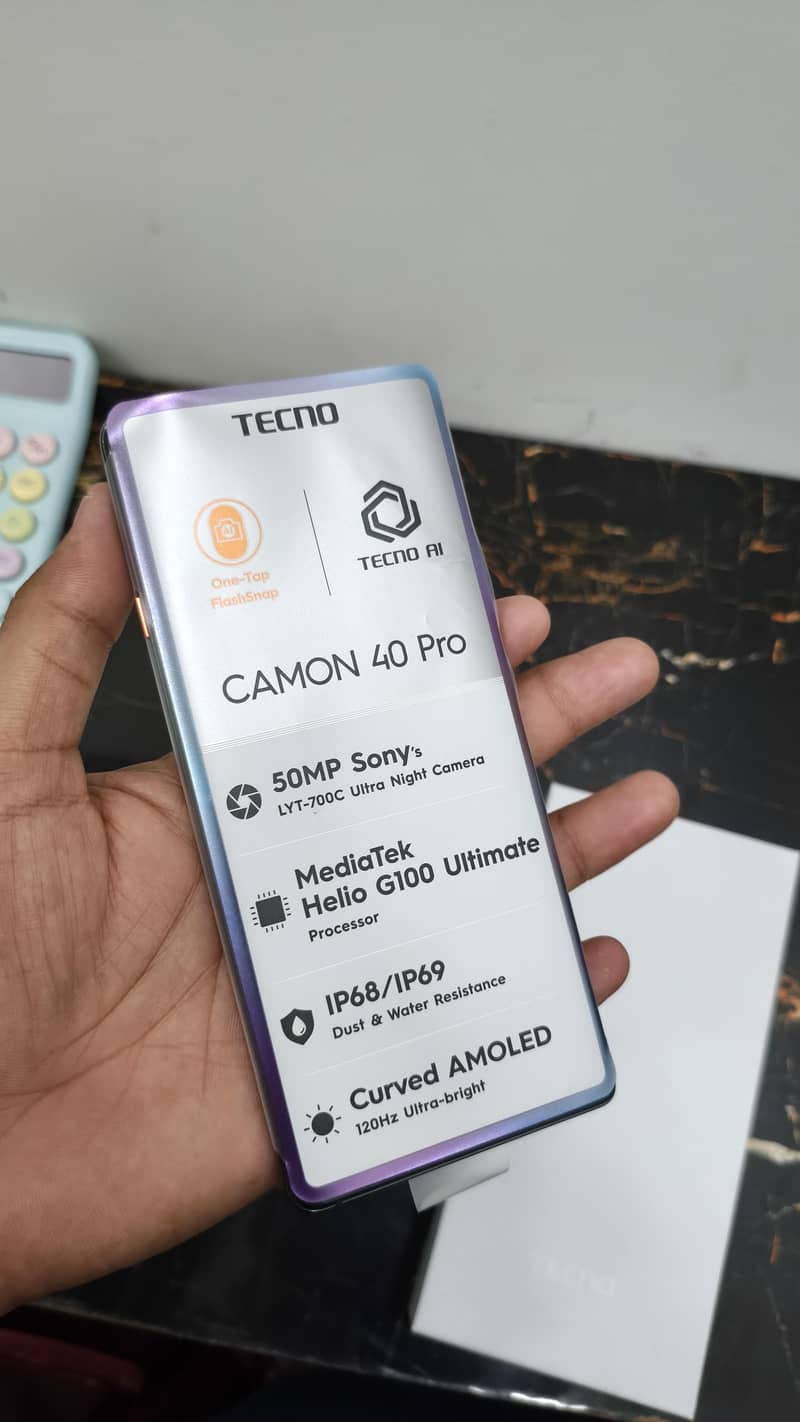 Tecno CAMON 40 Pro 0