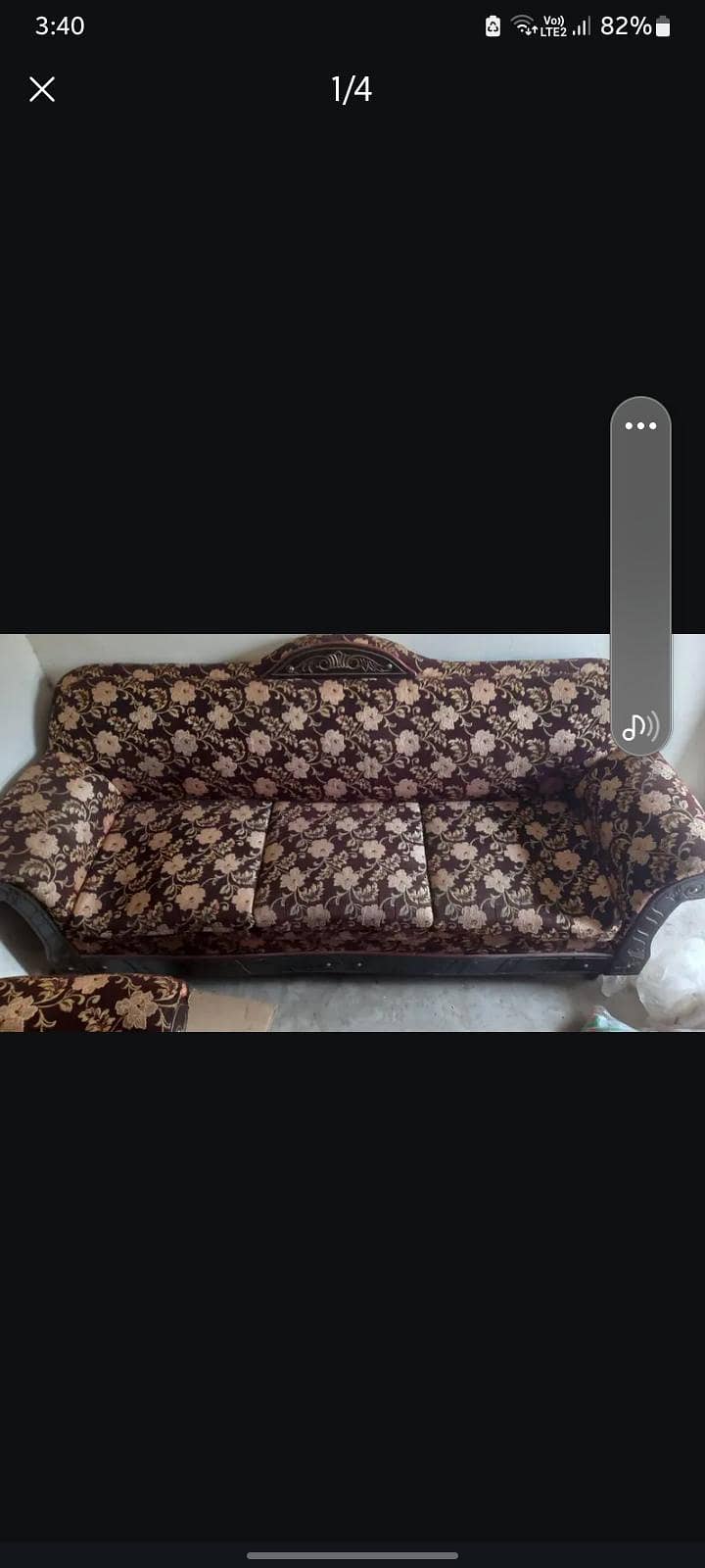 3 SOFAS PAIR CONDITON OK 1
