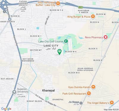 5 Marla Residential Plot for Sale in M 6 Lake City Lahore