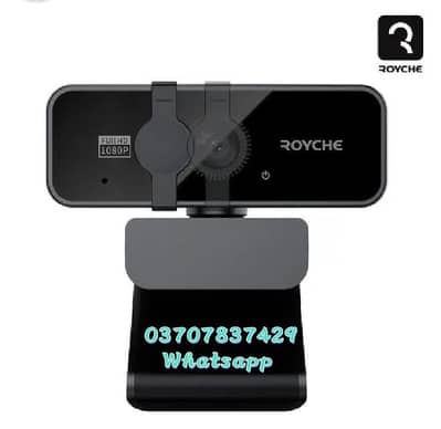 Royche RPC-20F is a Full HD 1080p plug-and-play webcam