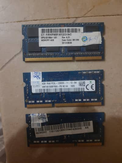 Ram ddr 3L 1600 MHz and mouse