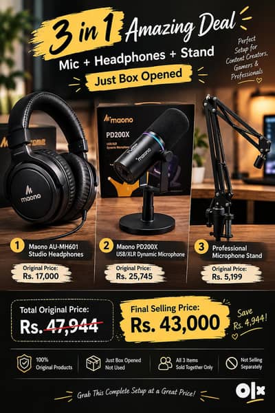 Special 3-in-1 Bundle Offer | Just Box Opened