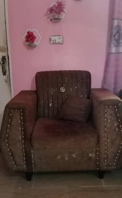 5 Seater Sofa set argent sale VIP Condition