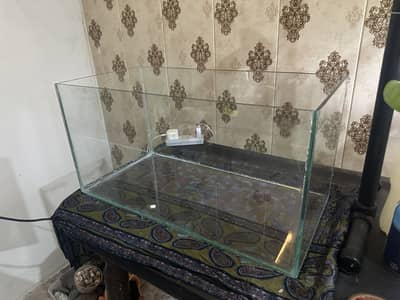 2x1x1 feet new Aquarium 6mm glass.