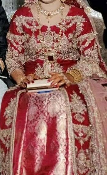 bridal gaon with lehnga