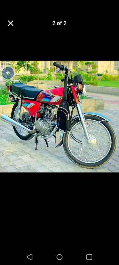 Honda 125 CG for saleCall WhatsApp 03150467784