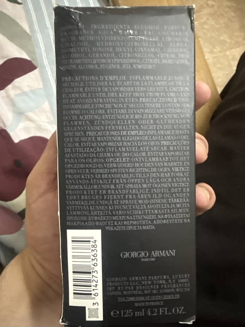 Armani Code EAU DE PARFUM  125ML 4