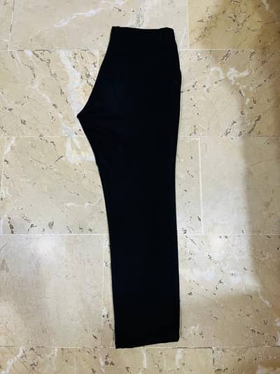 Men's Black Formal Dress Pants – Slim / Straight Fit Office Trousers