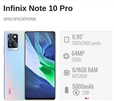 Infinix Note 10 Pro