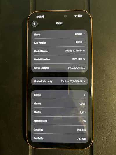 iPhone 17 pro max