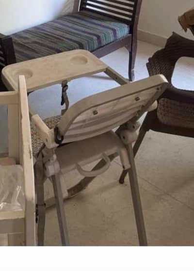 Baby sitting chair and baby sleeping cart